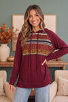 Favorite Hoodie in Burgundy