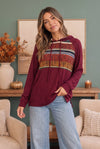 Favorite Hoodie in Burgundy