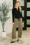 Prowl Power Barrell Ankle Crop Jean in Khaki