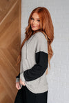 Pull Up Your Sleeves Color Block Hoodie -9/30/2025 NEW