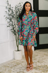 Rustic Retreat Long Sleeve Dress