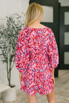 Seems Okay Abstract Print Romper
