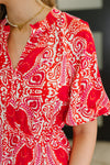 Strolling By Floral Maxi Dress