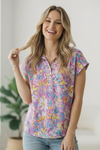 A Sweet Escape Floral Blouse