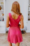 Think Pink Sleeveless Skort Dress