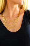 Three is Better Than One Layered Necklace