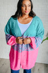 When We're Grooving Open Front Cardigan