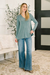 Wind off the Sea V-Neck Relaxed Top