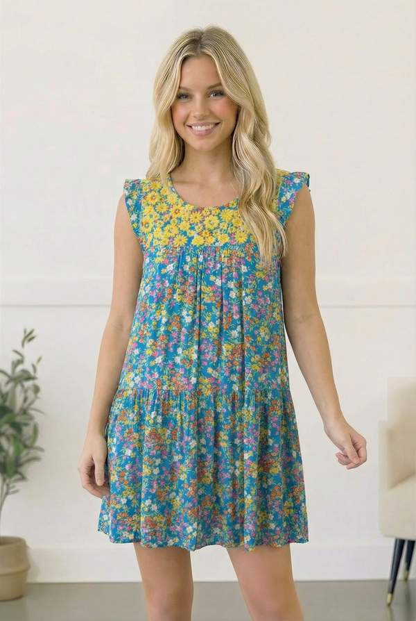 The Wildflower Whimsy Embroidered Dress