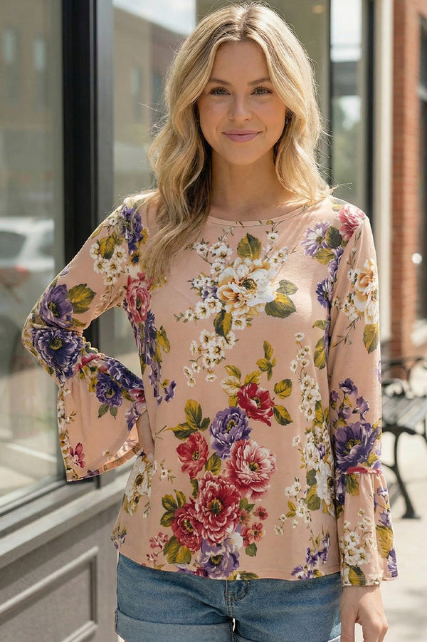 Love Grows Here Bell Sleeve Top