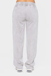 Mono B Elastic Waist Fleece Pants with Pockets