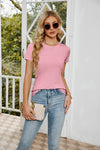 Short Sleeve Round Neck Tee