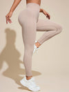 Solid High Rise Active Leggings