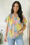 Color Splash Breezy Blouse