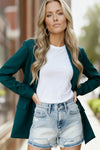 City Chic Green Blazer