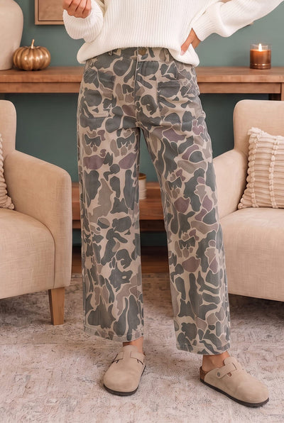 Blending In Camo Cargo Pants