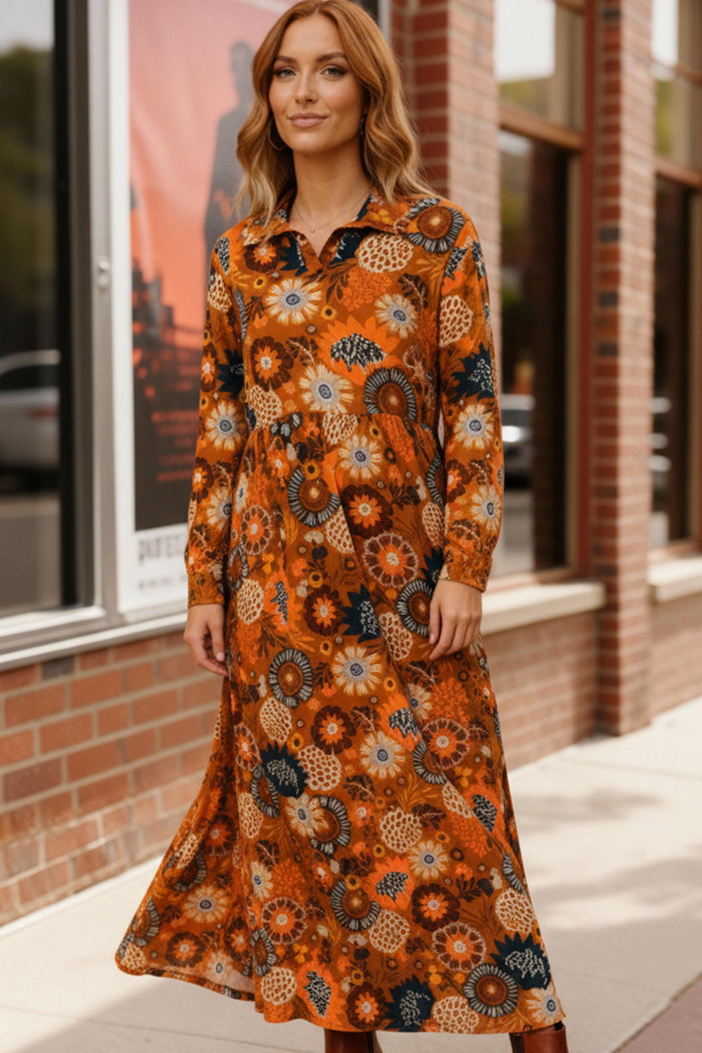 groovy midi dress Groovy Tunes Tiered Midi L / birch