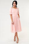 pink bridesmaid dress, modest bridesmaids, modest dresses