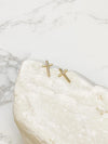 PREORDER: Cross Stud Earrings