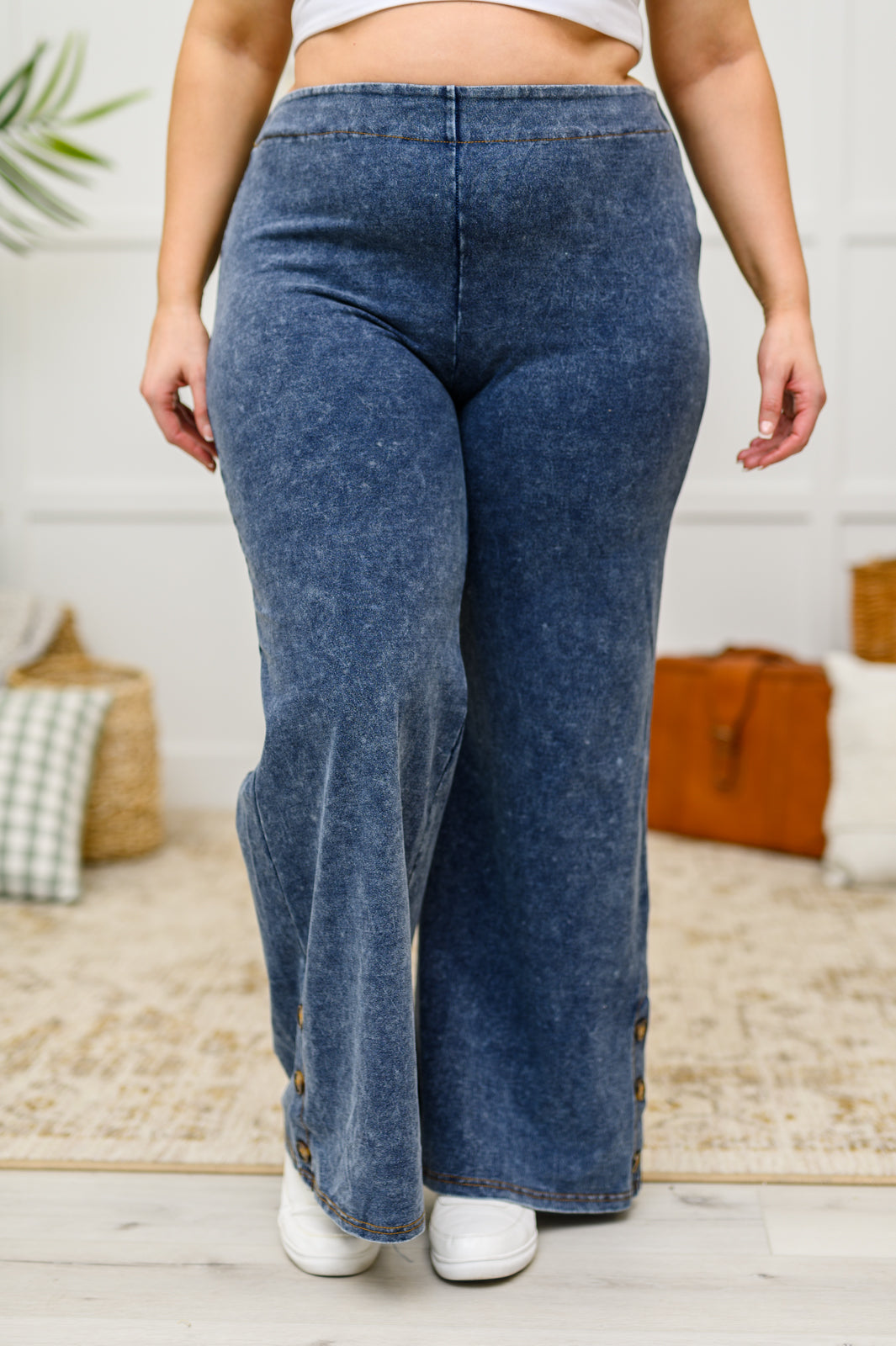 button bottom flare mineral wash jeans, modest clothing, judy blue