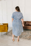 Wait For It Denim Shirtdress