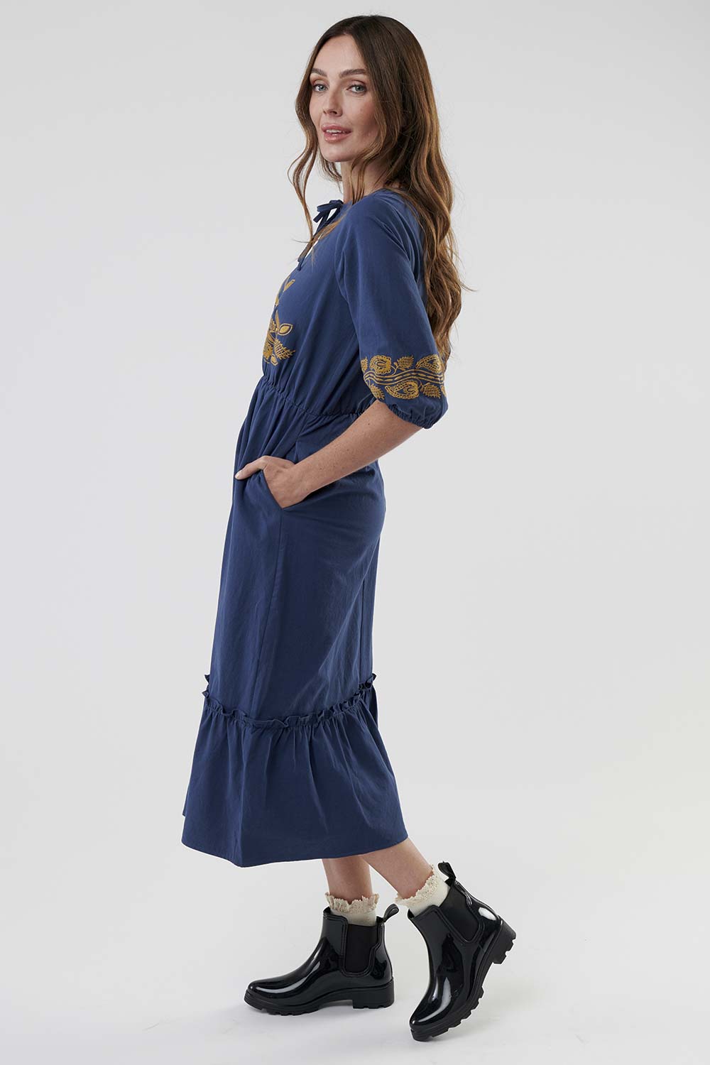 Debby Embroidered Dress